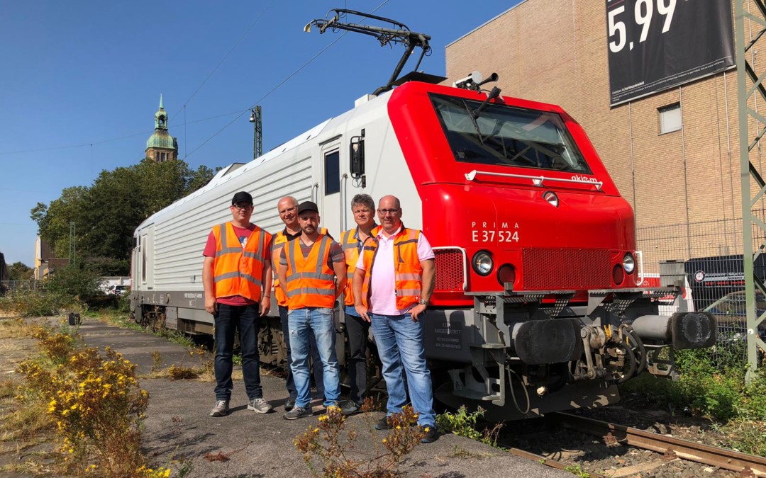 Unsere neue Alstom Prima Lokomotive BB 37 524